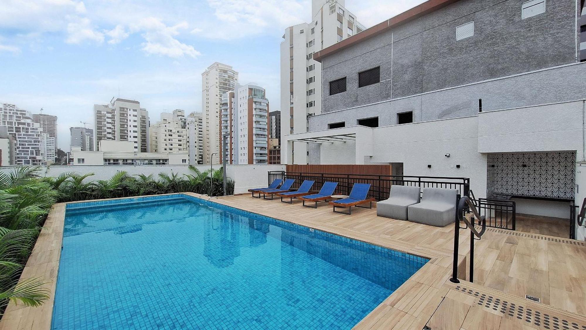 Calixt Pinheiros Leilighet São Paulo Eksteriør bilde